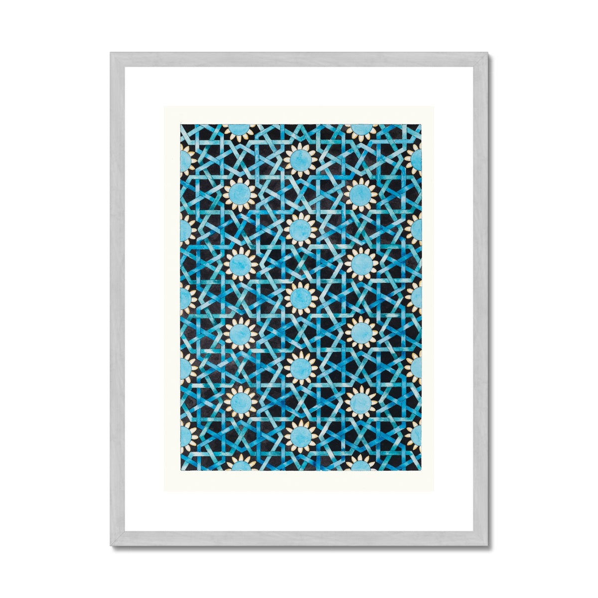 Seljuk Mosaic | Margi Lake Antique Framed & Mounted Print