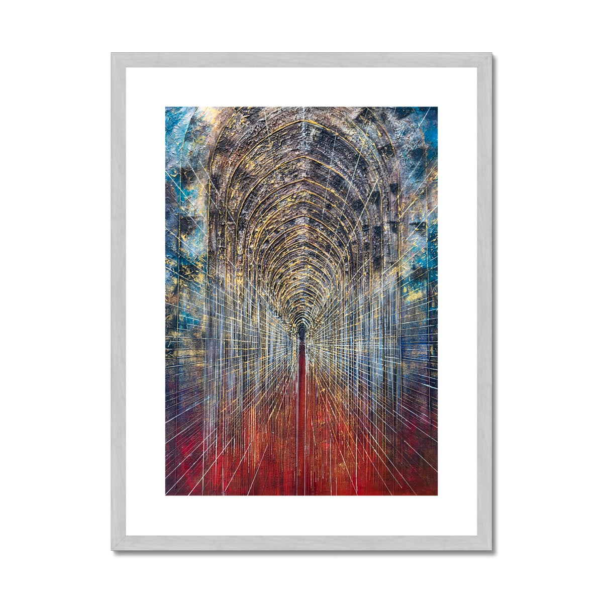 Arches Antique Framed & Mounted Print