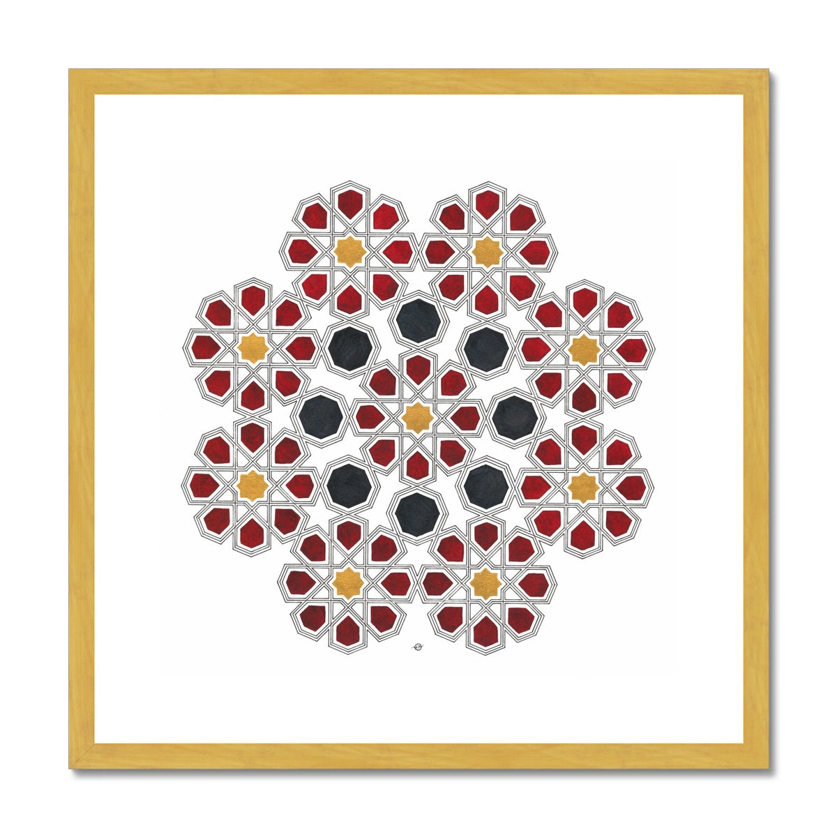 Sultan Lajins Minbar | Lieve Oudejans Antique Framed & Mounted Print