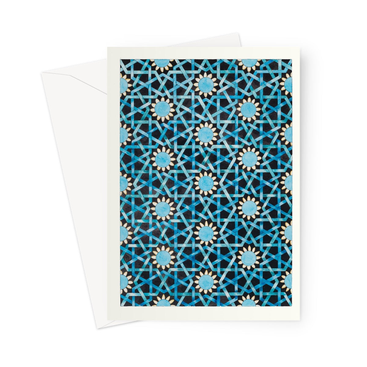 Seljuk Mosaic | Margi Lake Greeting Card
