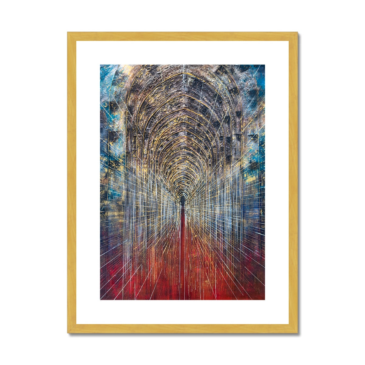 Arches Antique Framed & Mounted Print