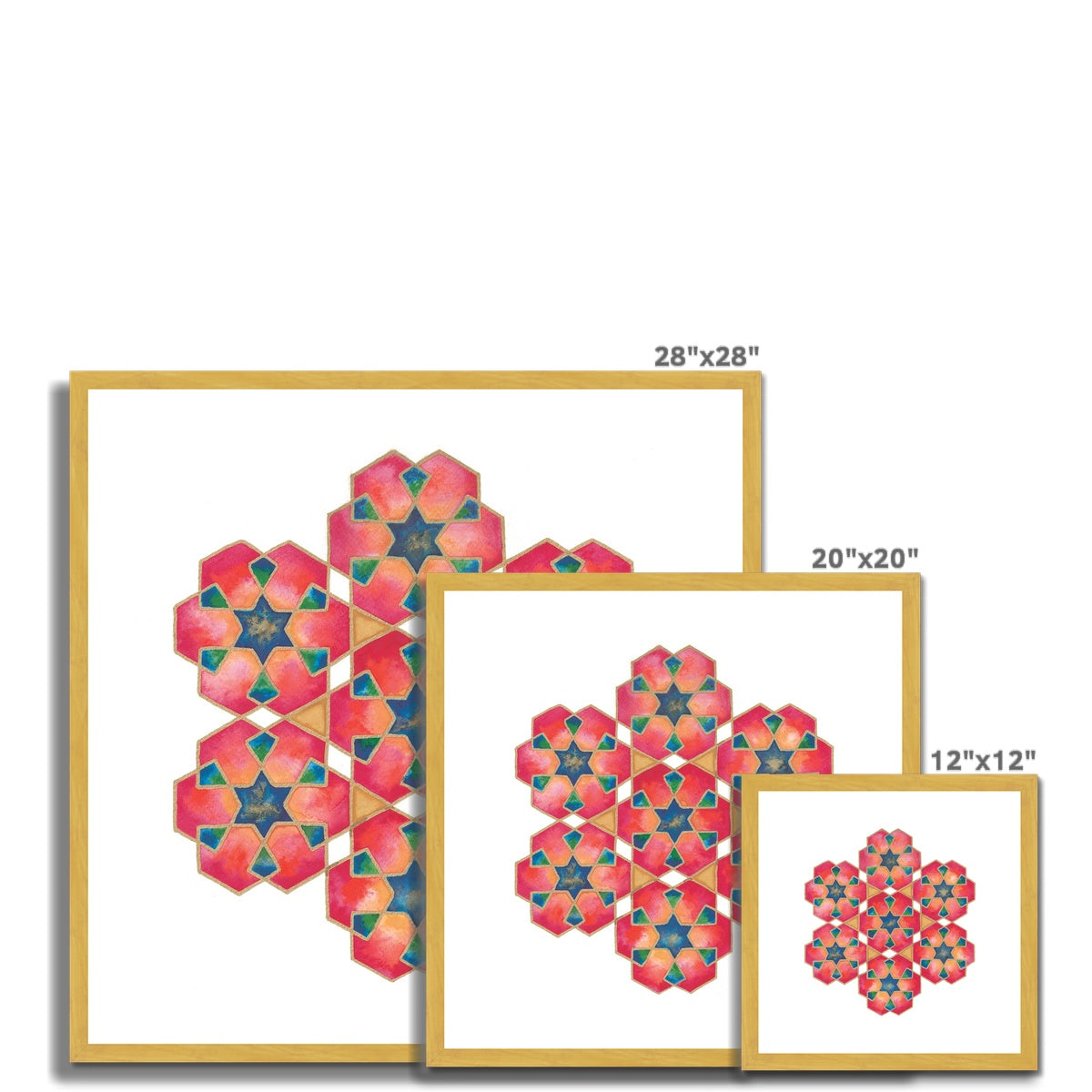 Red | Clarissa Grandi Antique Framed & Mounted Print