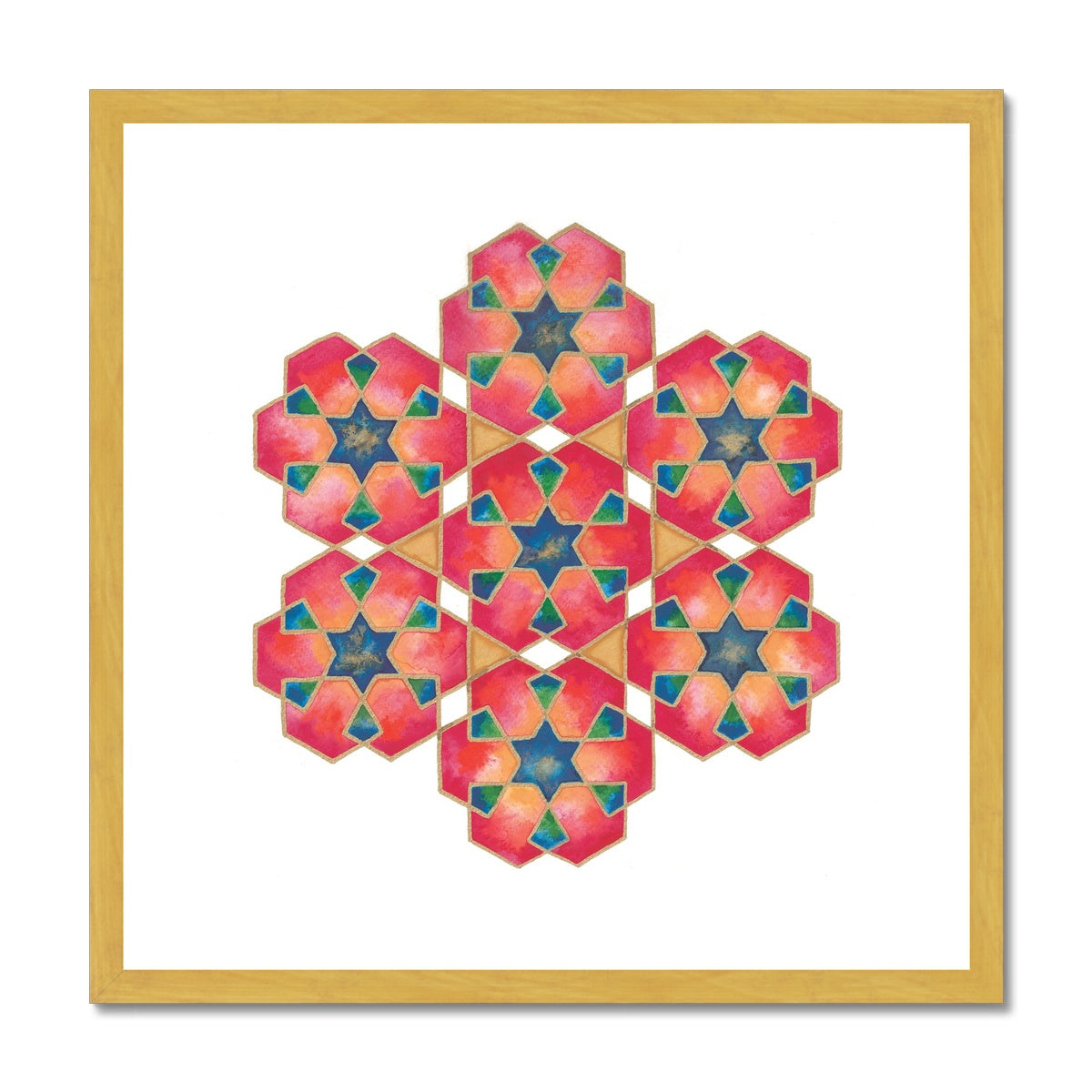 Red | Clarissa Grandi Antique Framed & Mounted Print