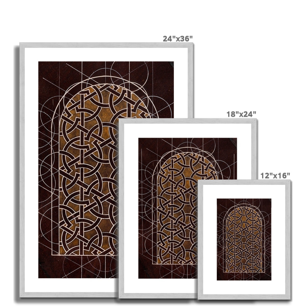 Damascus Window | Zeynap Iqbal Antique Framed & Mounted Print