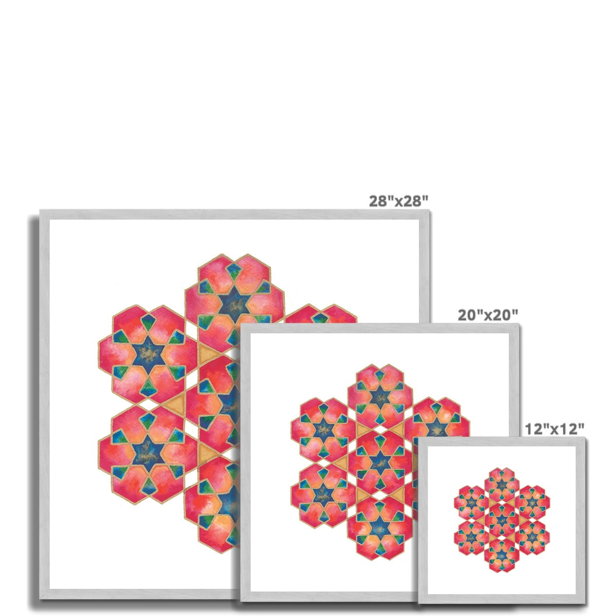 Red | Clarissa Grandi Antique Framed & Mounted Print