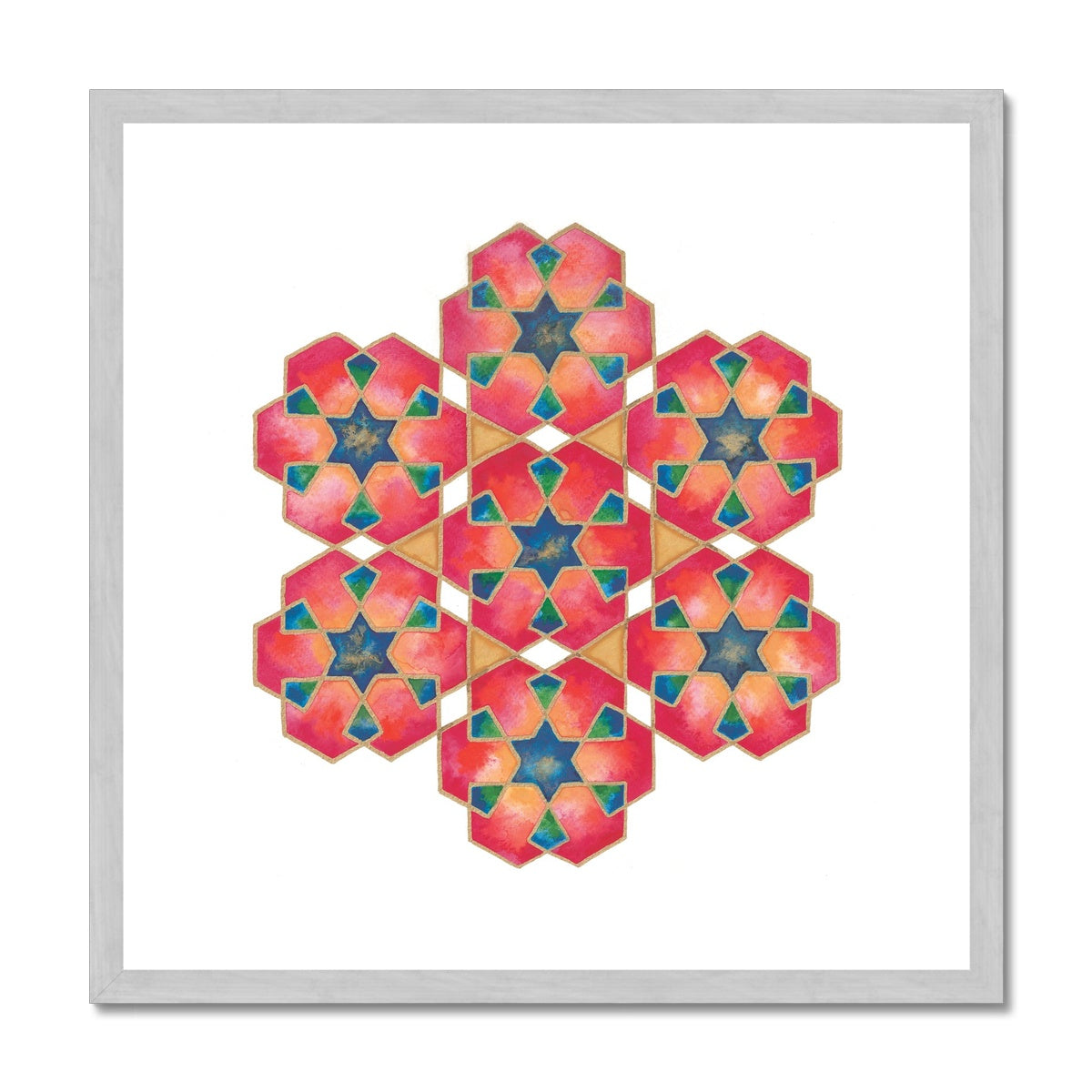 Red | Clarissa Grandi Antique Framed & Mounted Print