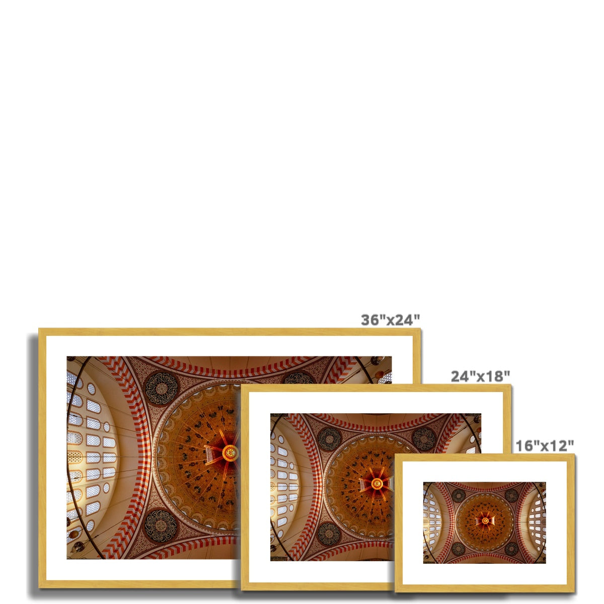 The Beauty Above | Abdelmalek Bensetti Antique Framed & Mounted Print