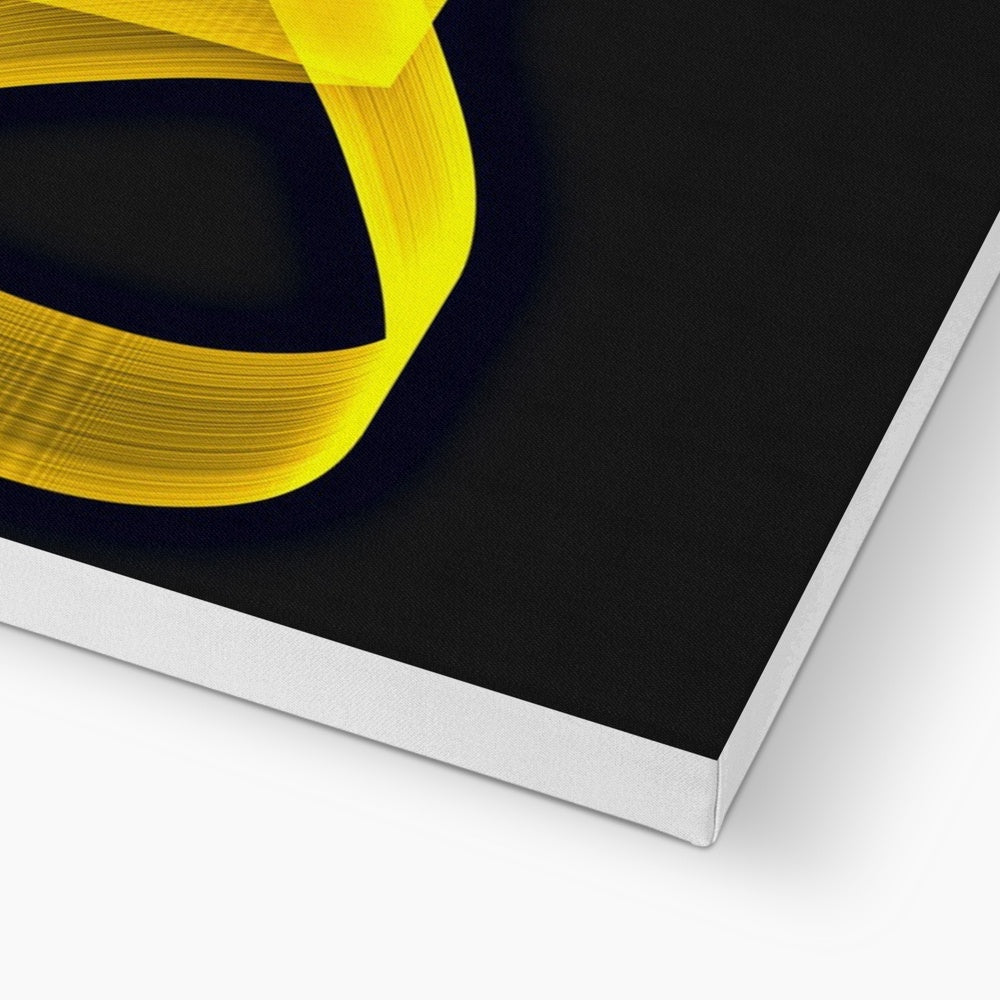 Digital Allah Calligraphy Canvas | Siddiqa Juma