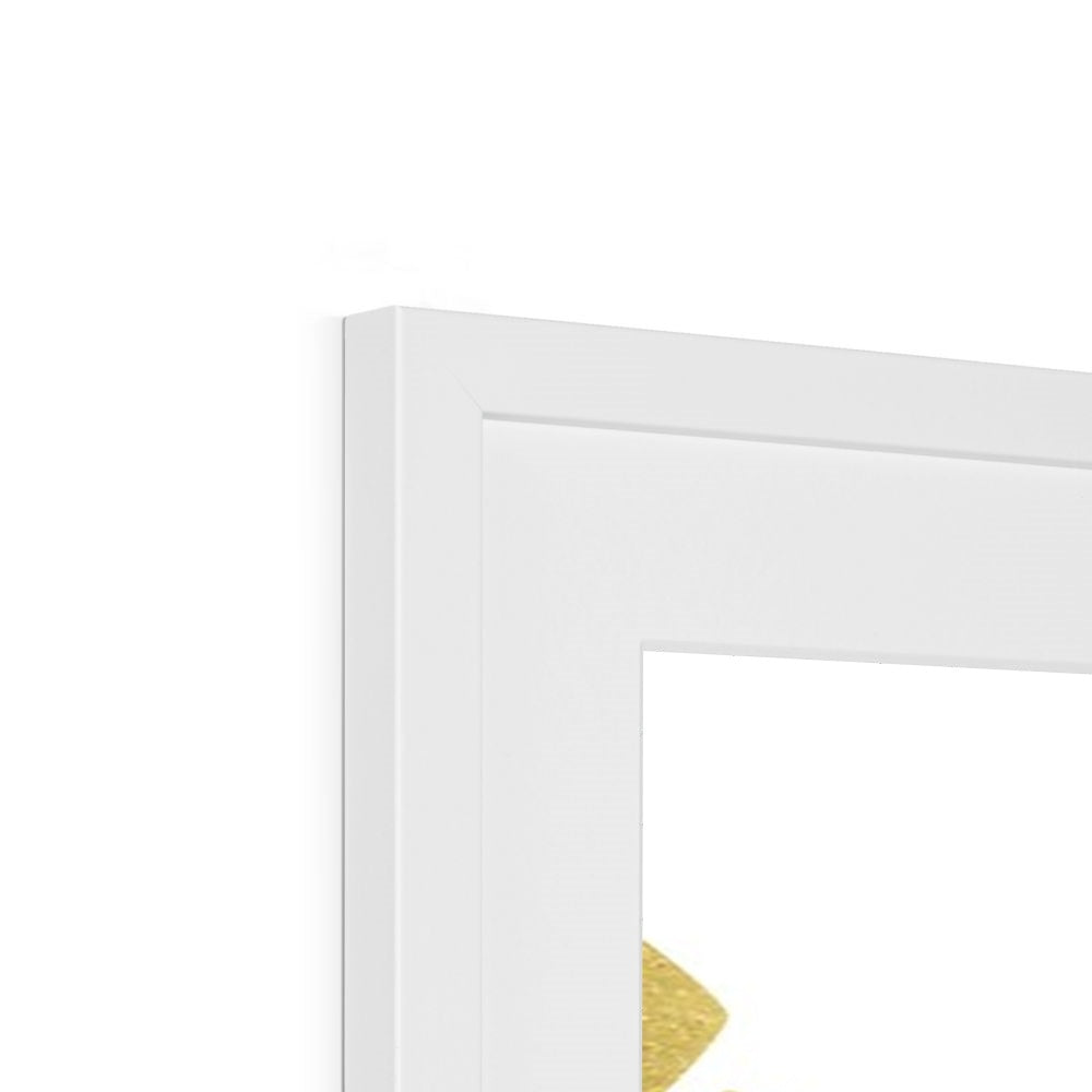 Black and Gold Framed Print | Mohammed Abdel Aziz