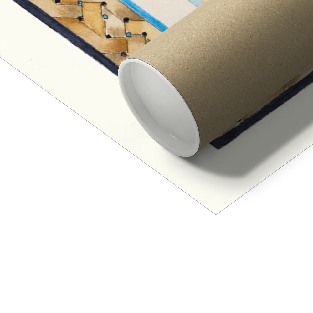 Maghrebi Quran Art Print | Margi Lake