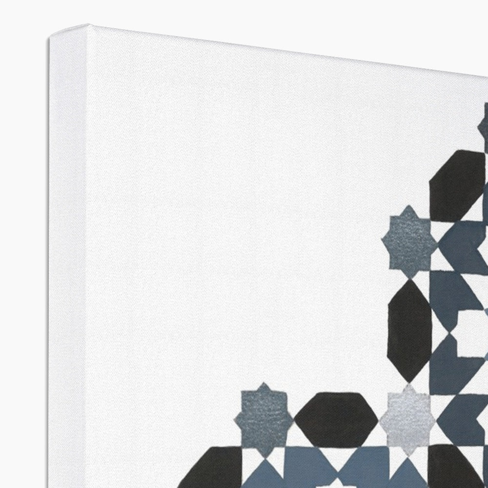 Morrocan Rosettes Canvas | Lieve Oudejans