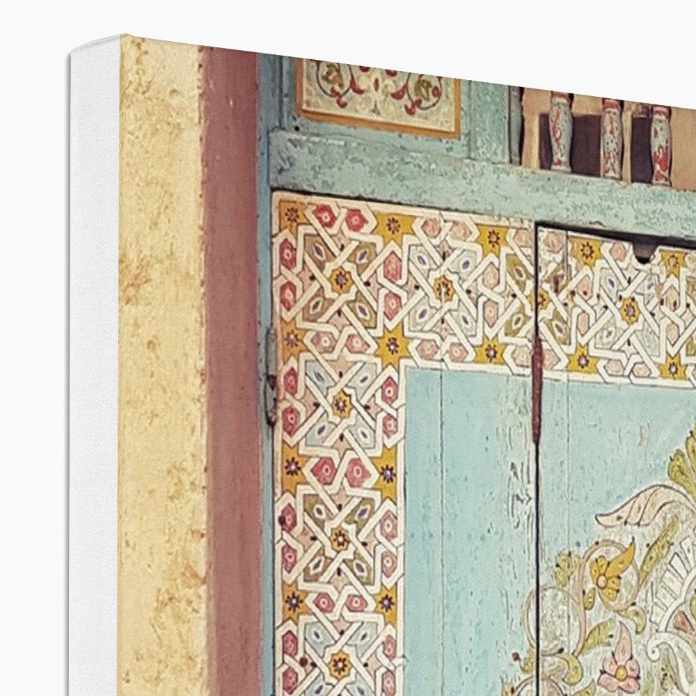 Painted Door Canvas | Abu Ayyub
