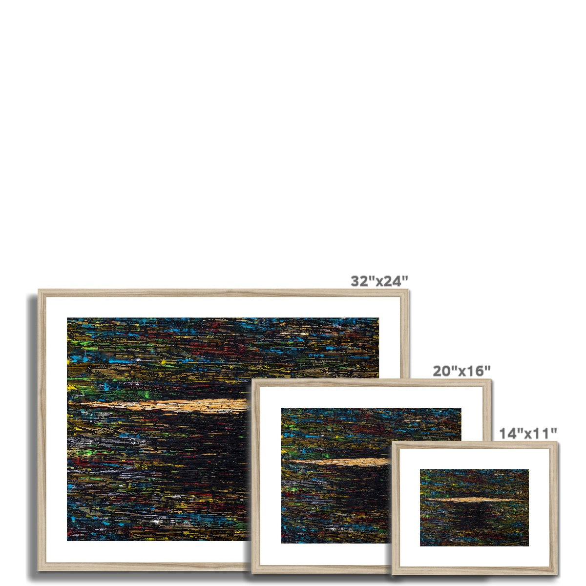 A Voice in the Noise Framed Print | Siddiqa Juma