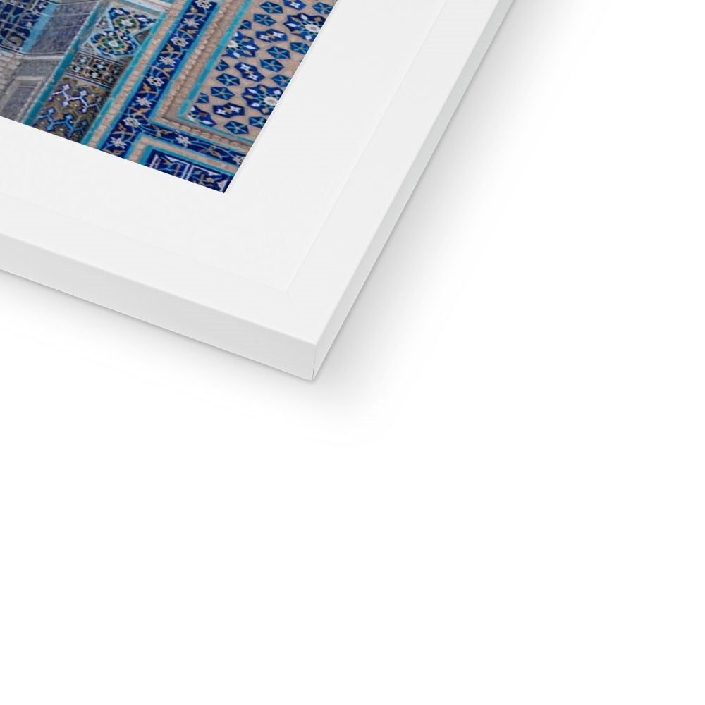 Uzbekistan 003 Framed Print | Rooful