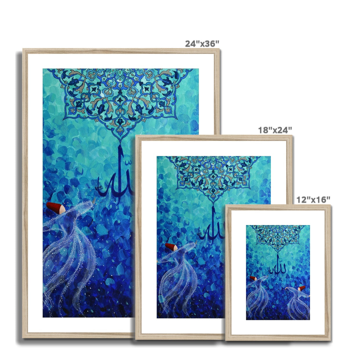 Dervish Islimi Framed Print | Fatimah Agha