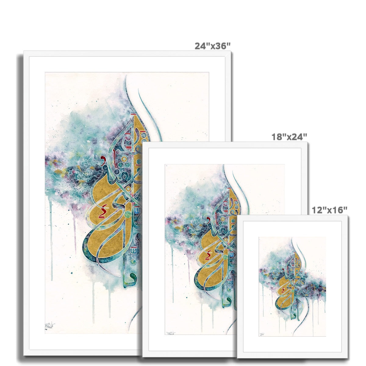 Qadr Framed Print | Maaida Noor
