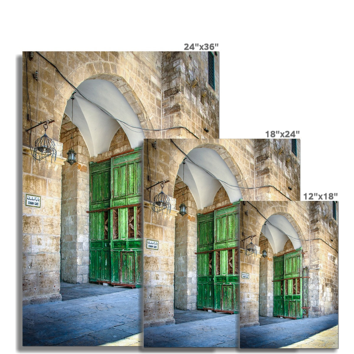 Door in Jerusalem, Palestine | Sara Russell Fine Art Print
