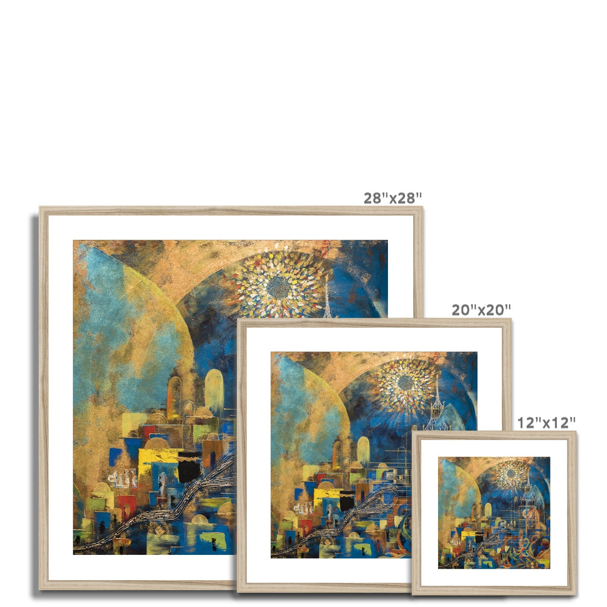 Sabr Framed Print | Siddiqa Juma