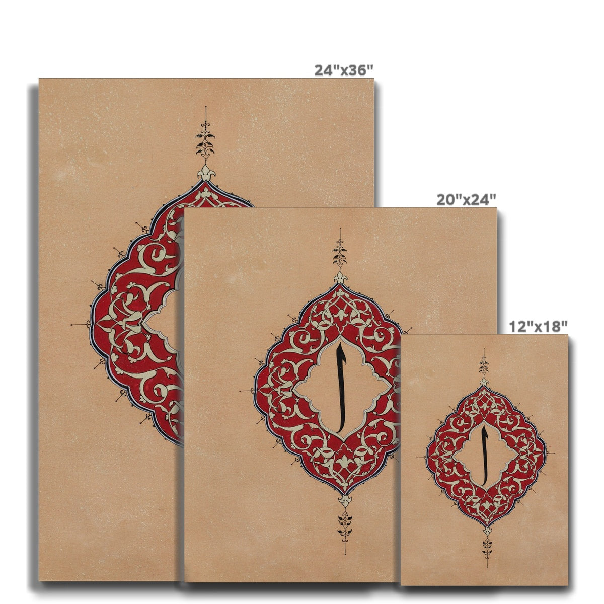 Alif | Rakhshinda Arshad Canvas