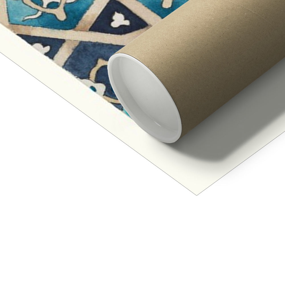 Baraka Blues Art Print | Margi Lake