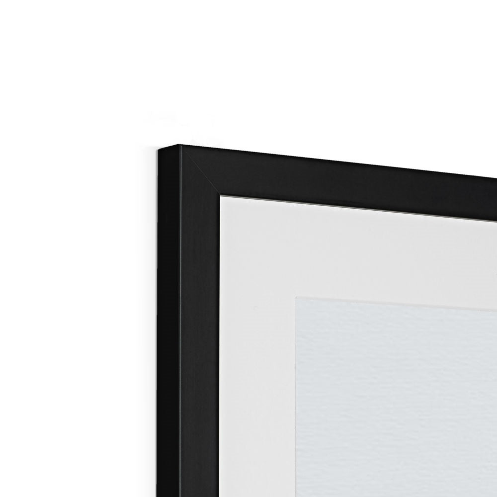 Trihexagon Framed Print | Marido Coulon