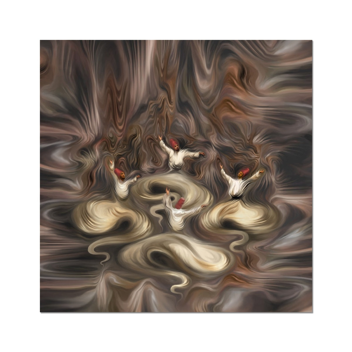 Sufi 4 Art Print | Siddiqa Juma