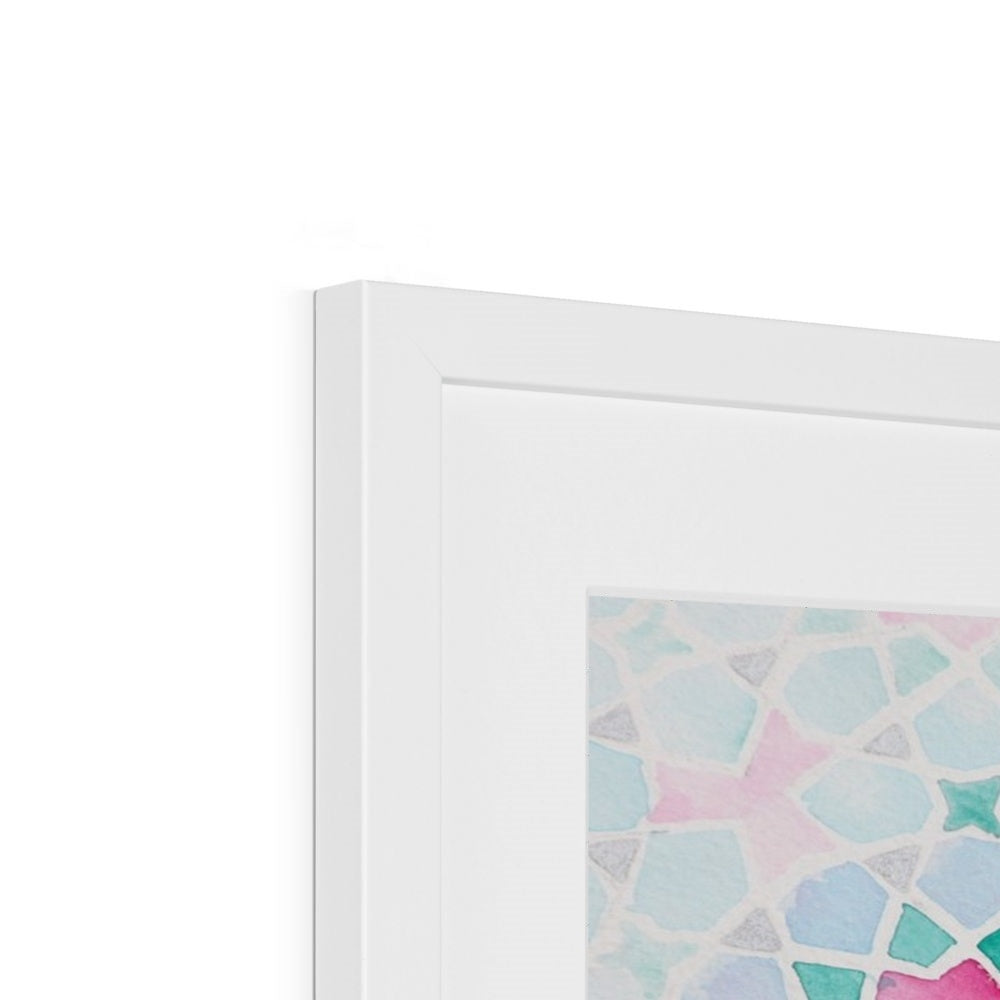Persian Pattern Framed Print | Samira Mian