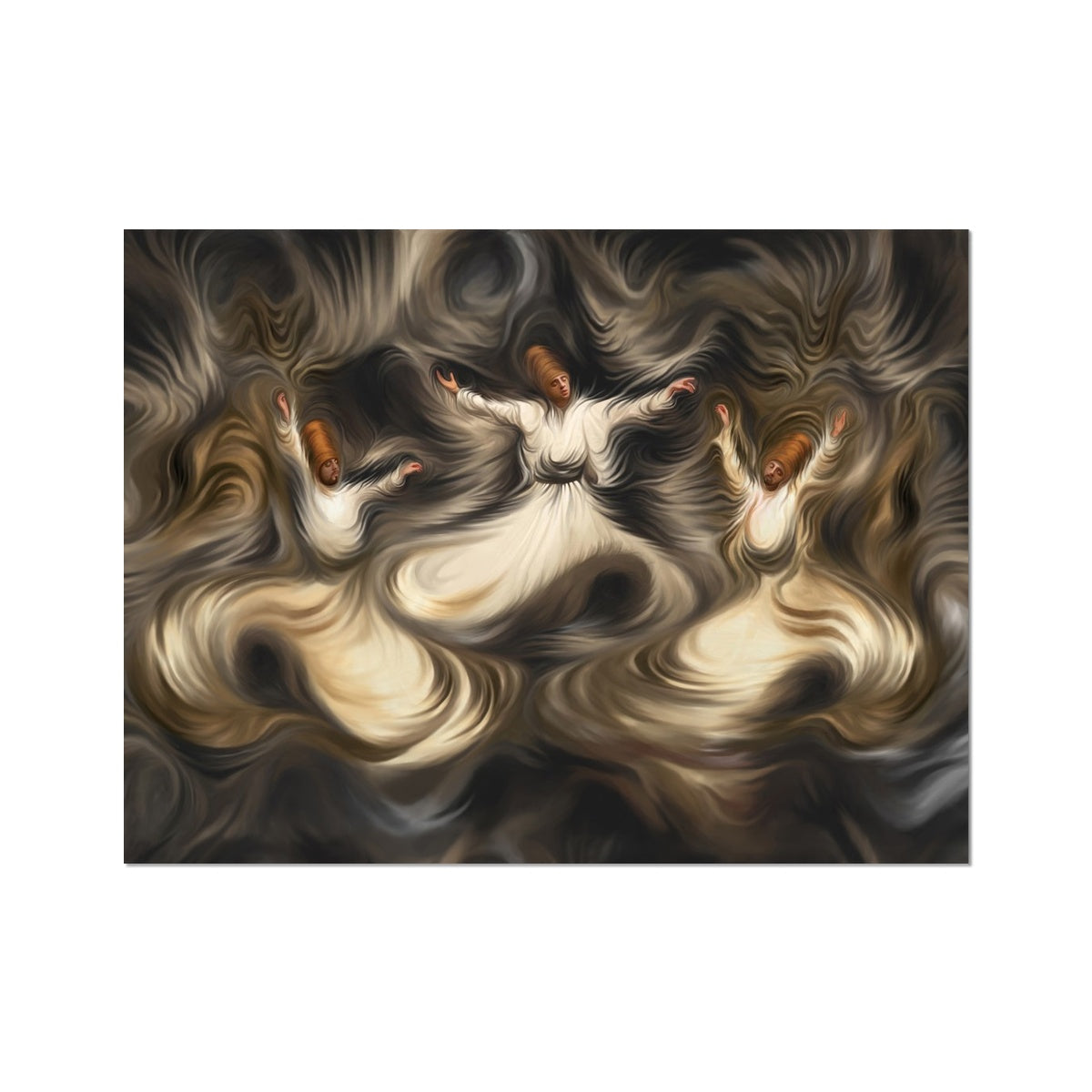 Sufi Trio Art Print | Siddiqa Juma