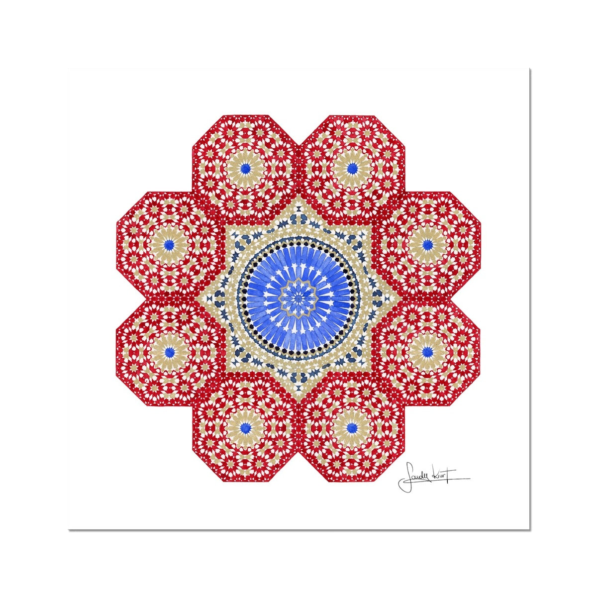 Indian Summer Art Print | Sandy Kurt