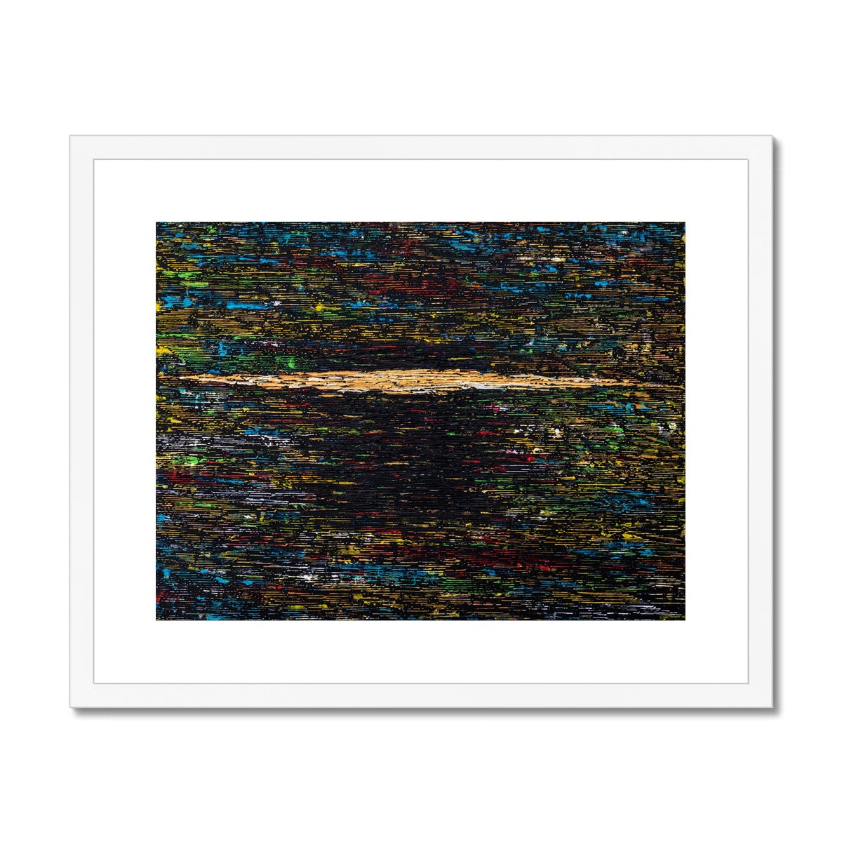 A Voice in the Noise Framed Print | Siddiqa Juma