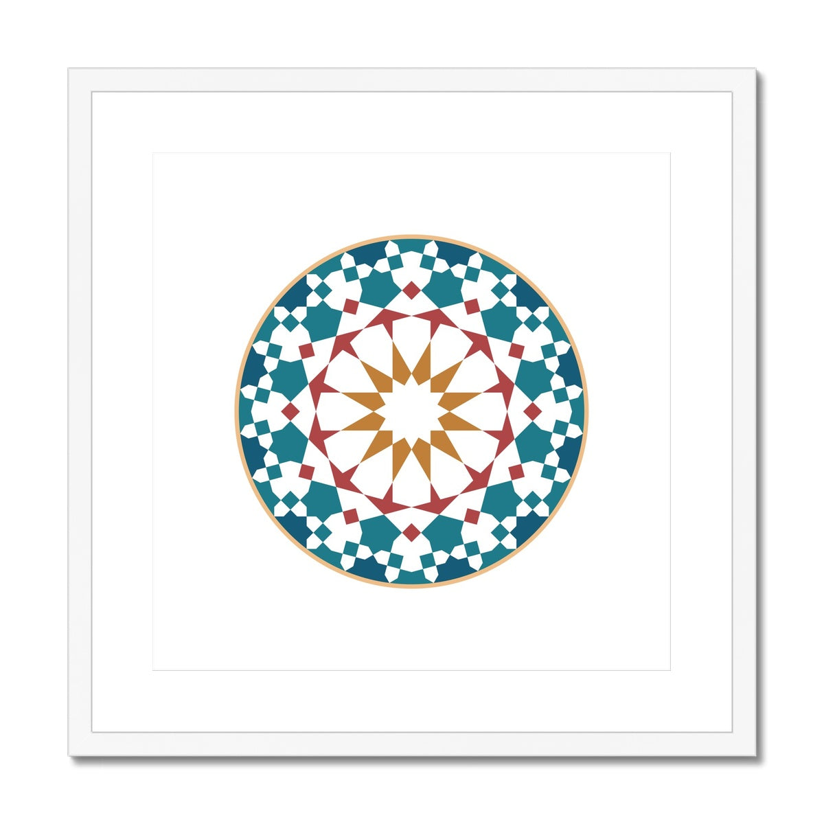 The Circle Framed Print | Islam Farid
