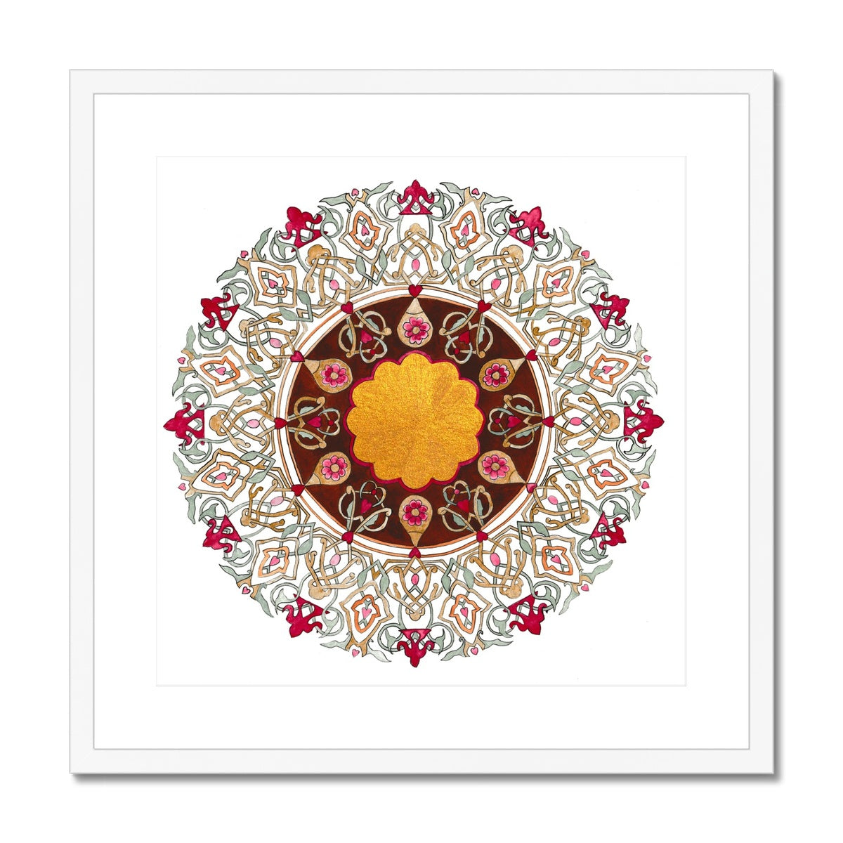 Autumn Gold Framed Print | Emily Washington
