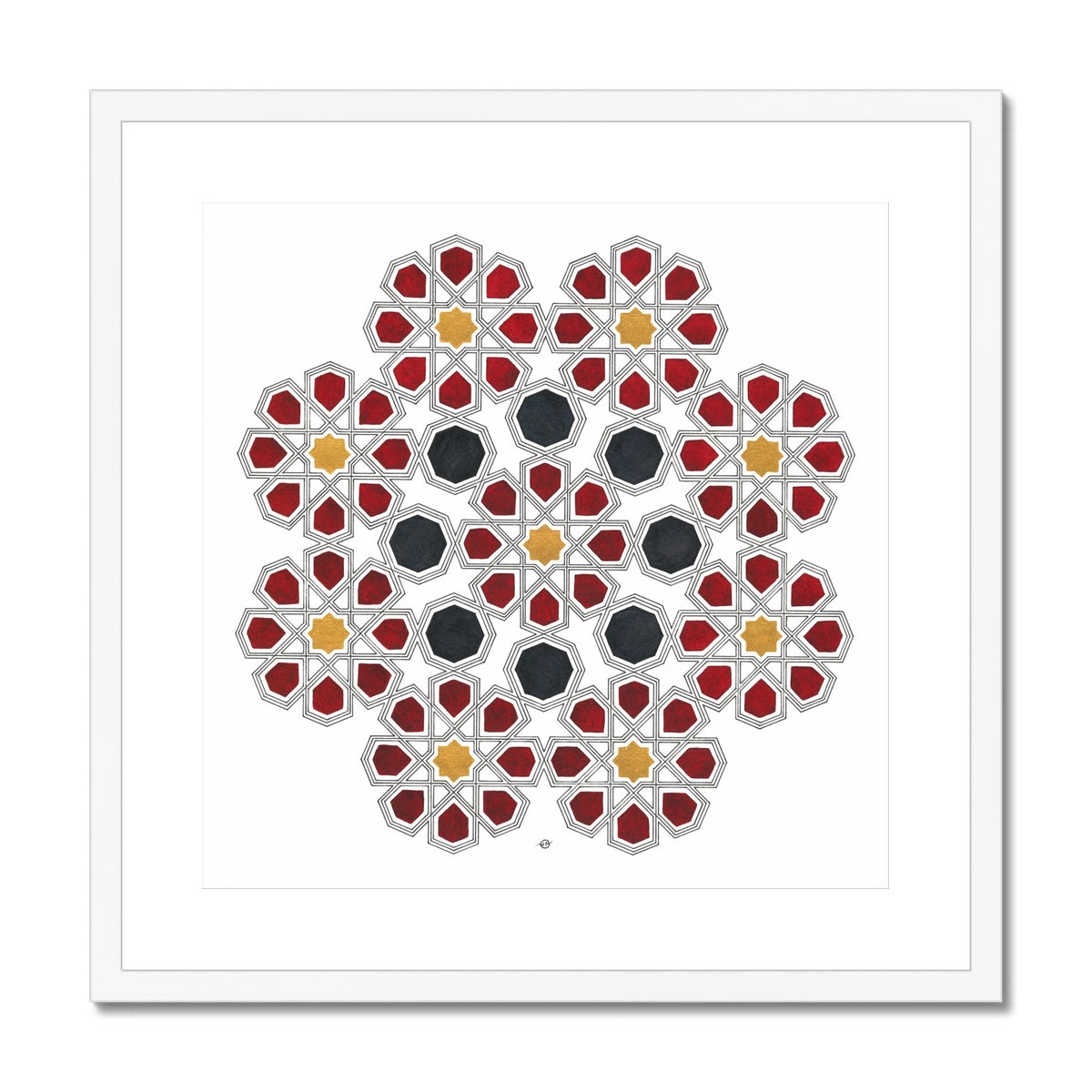 Sultan Lajins Minbar Framed Print | Lieve Oudejans