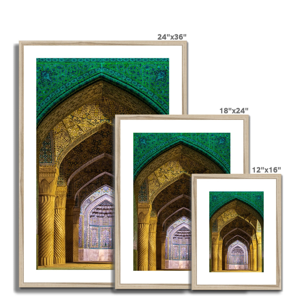 Vakil Mosque | Ayaz Ali Framed & Mounted Print