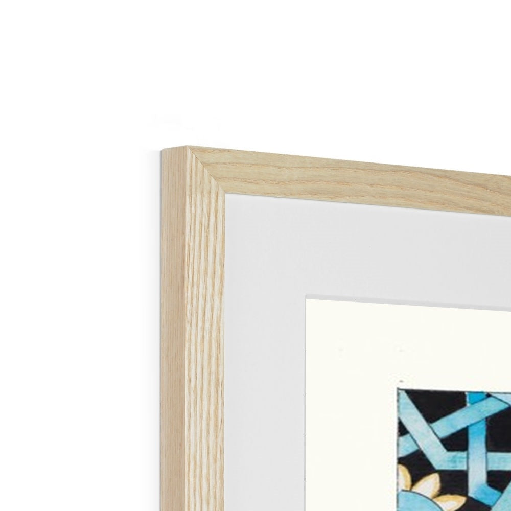 Seljuk Mosaic Framed Print | Margi Lake