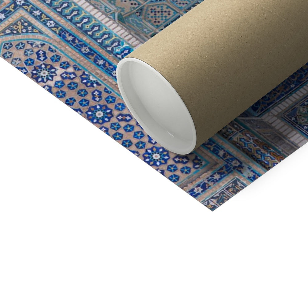 Uzbekistan 003 Art Print | Rooful