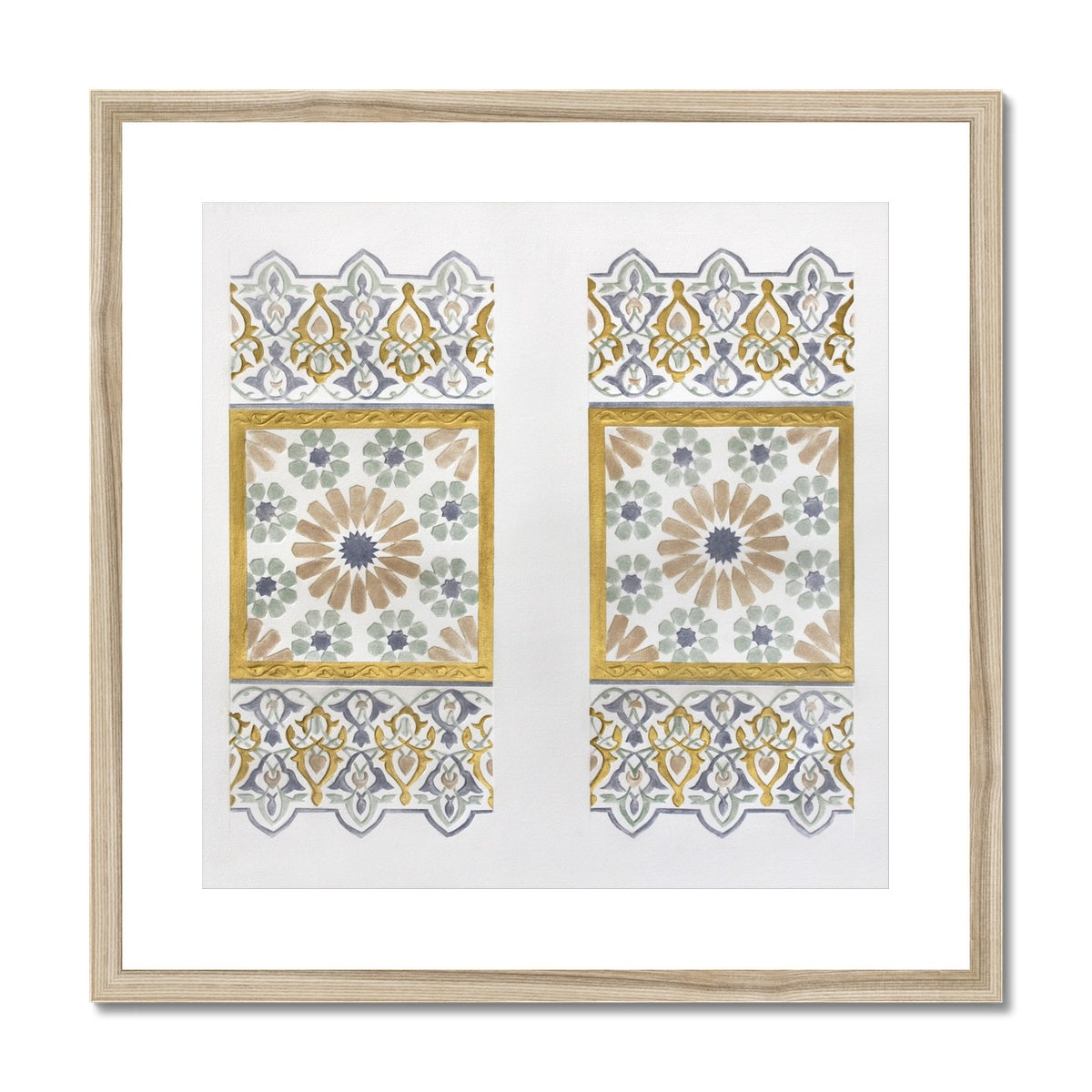 Motif 2 | Raeda Ashour Framed & Mounted Print