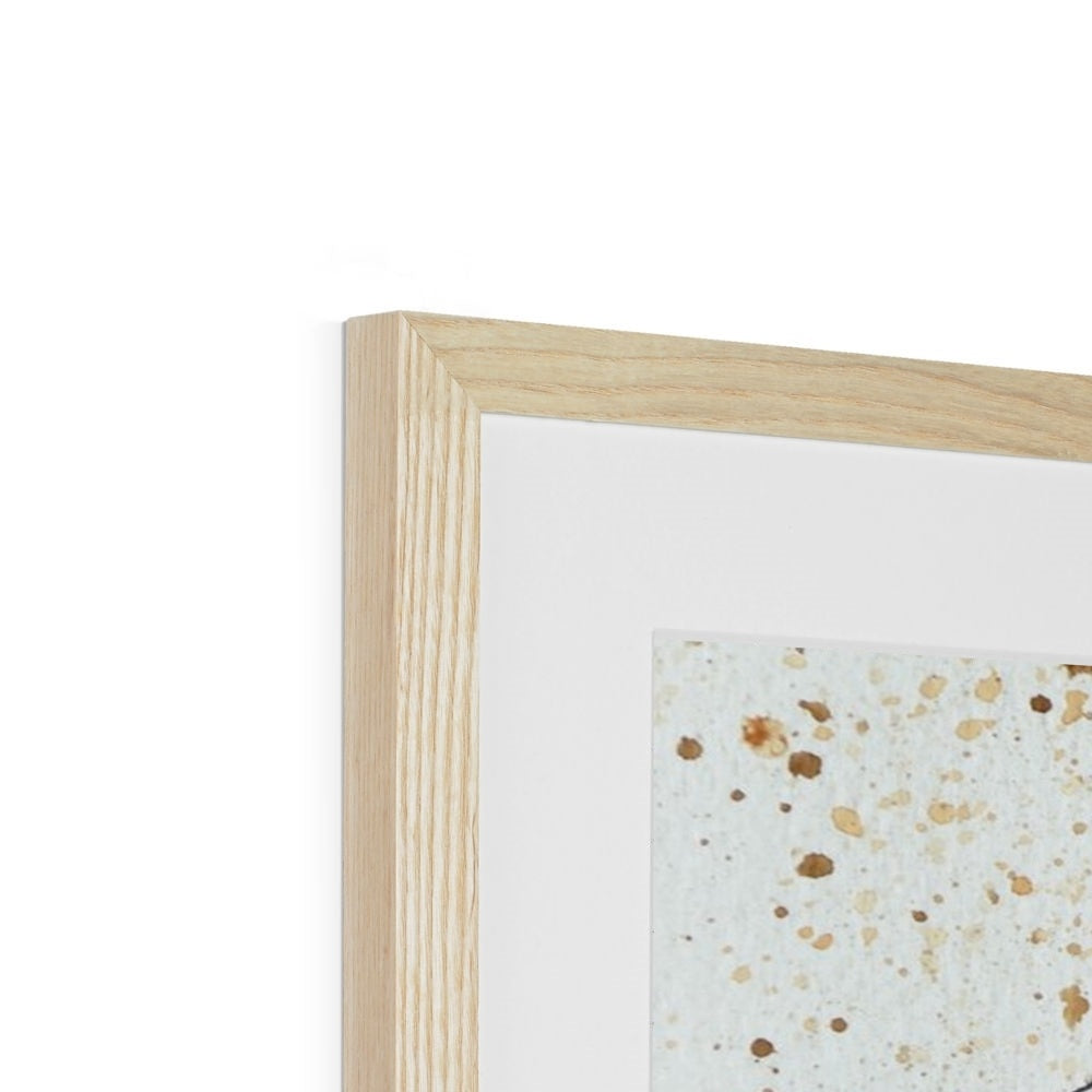 Black Hexagon Framed Print | Marido Coulon