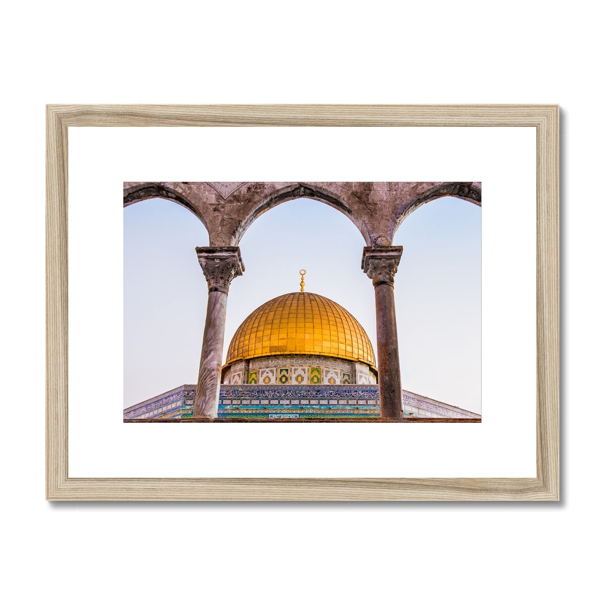 Dome of the Rock | Sara Russell Framed & Mounted Print