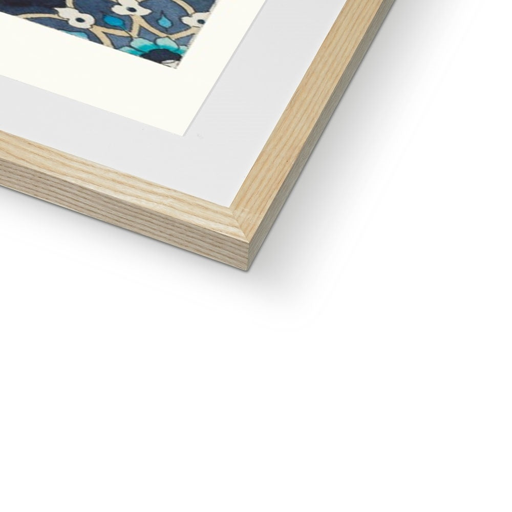 Baraka Blues Framed Print | Margi Lake