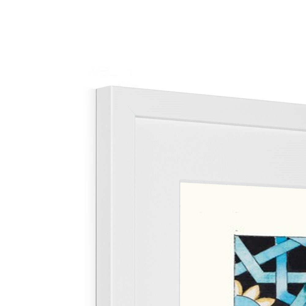 Seljuk Mosaic Framed Print | Margi Lake