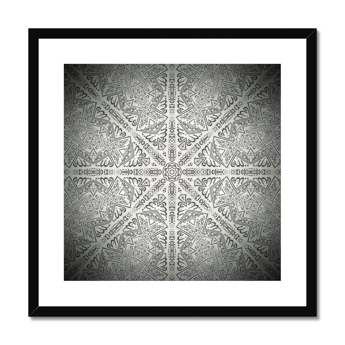 Kiswah Re-imagined Framed Print | Bilal Hassam