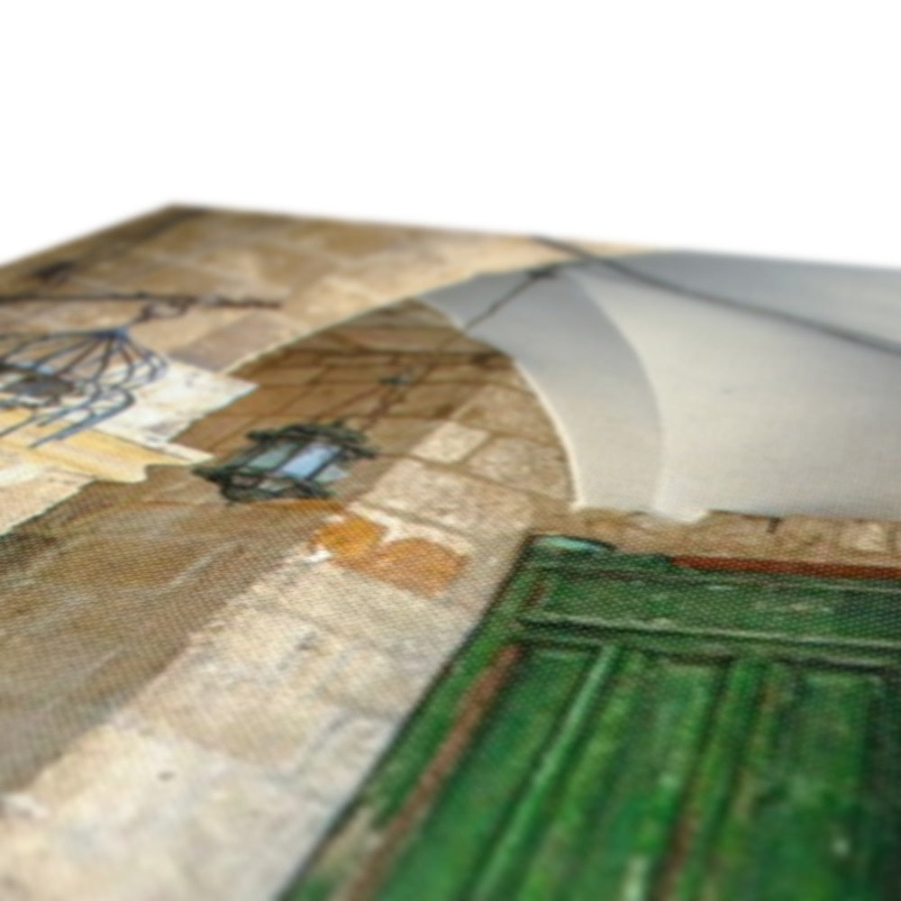 Door in Jerusalem, Palestine Canvas | Sara Russell