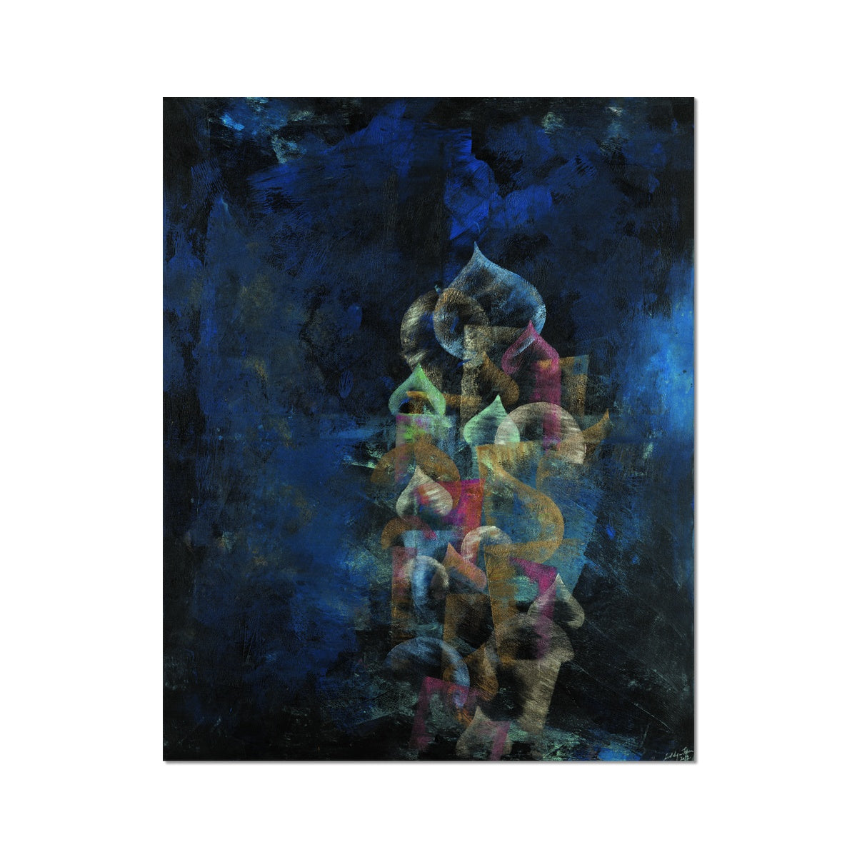 Abstract Domes Art Print | Siddiqa Juma