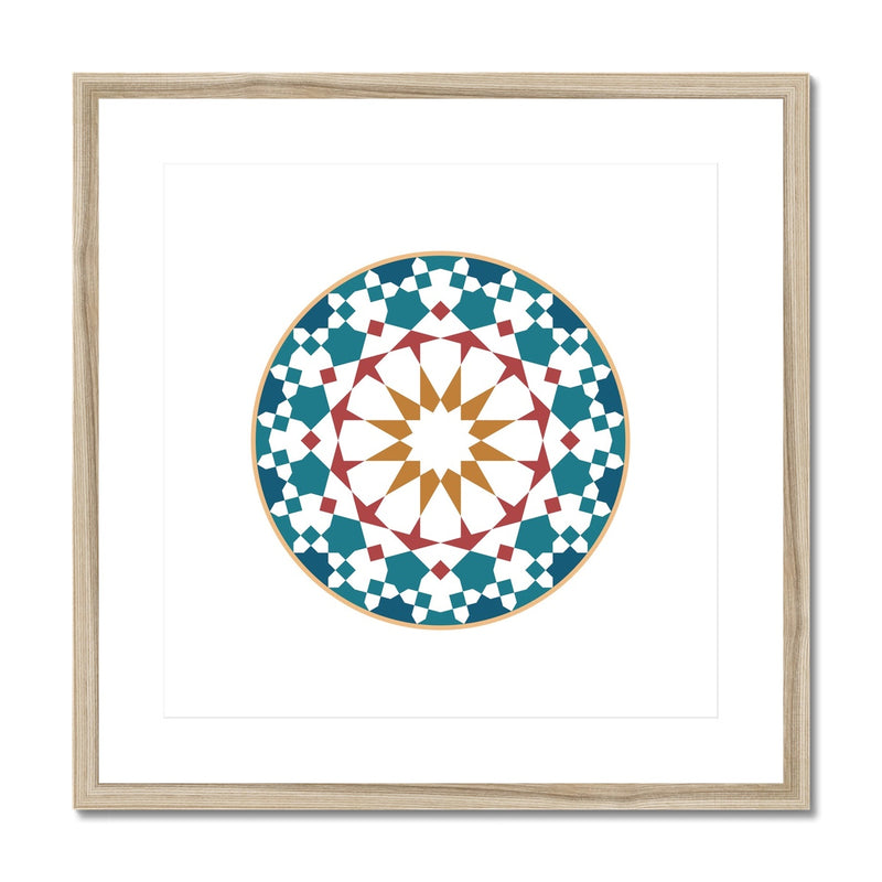 The Circle Framed Print | Islam Farid