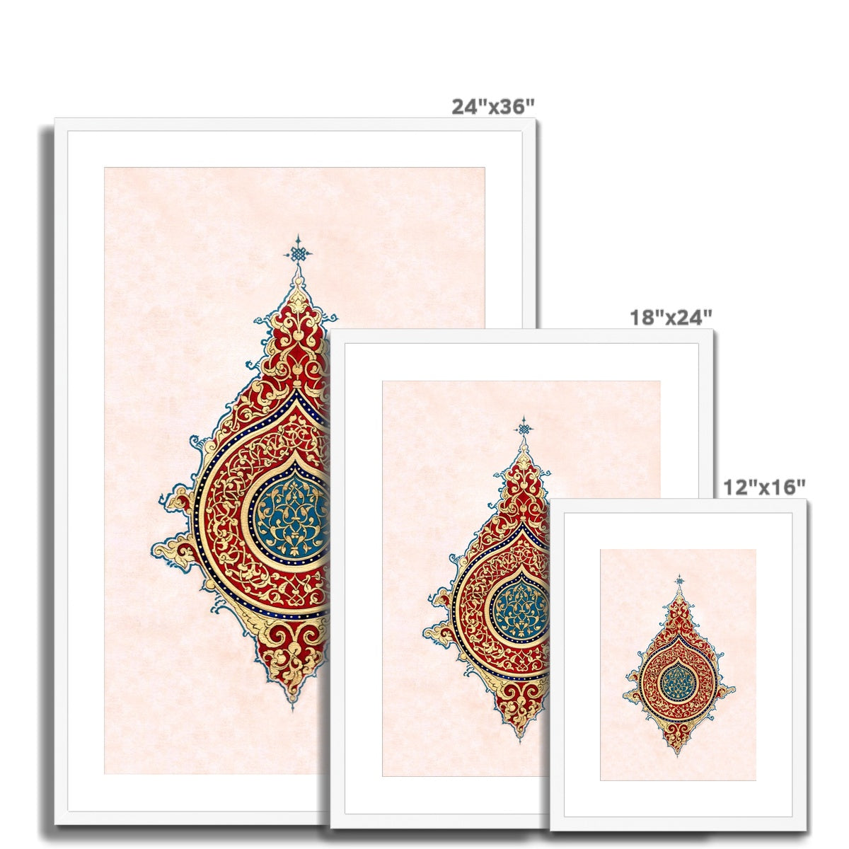 Ilkhanid Framed Print | Shafina Ali