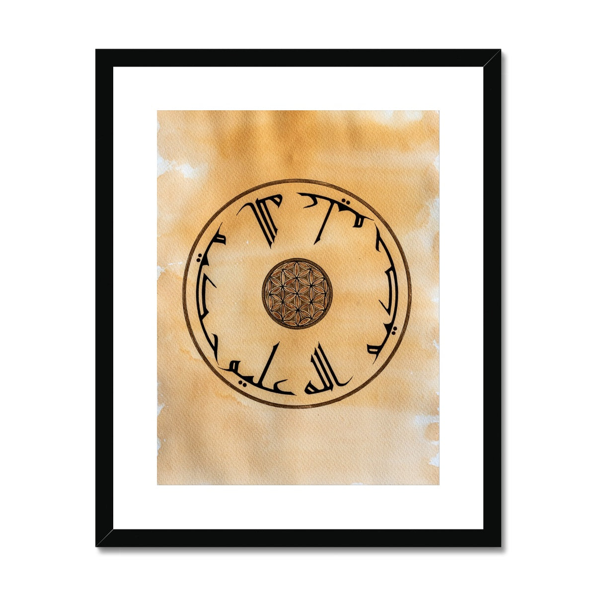 Al Aleem Al Hakeem | Rayhana Haque Framed & Mounted Print