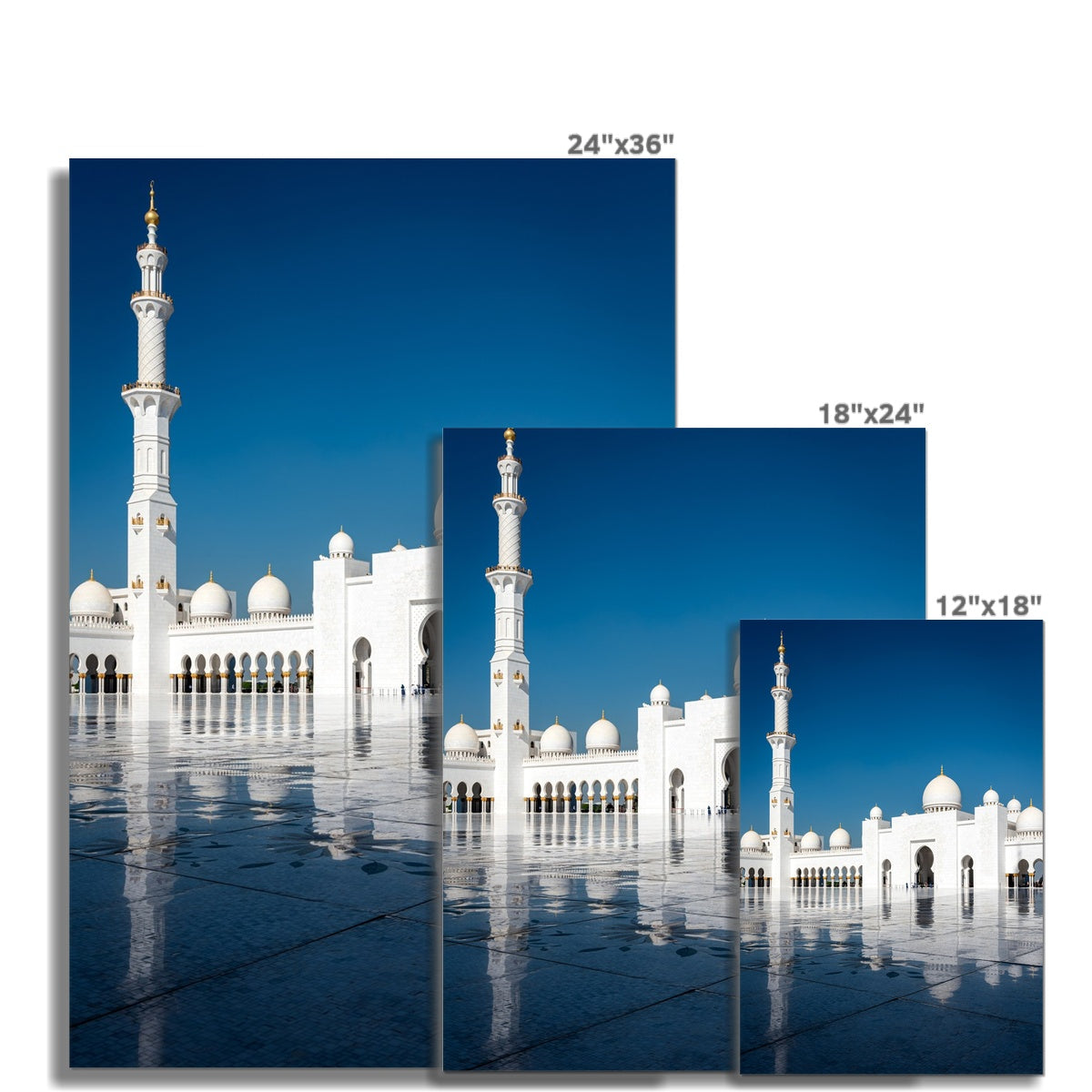 Sheikh Zayed 4 Art Print | Ayaz Ali