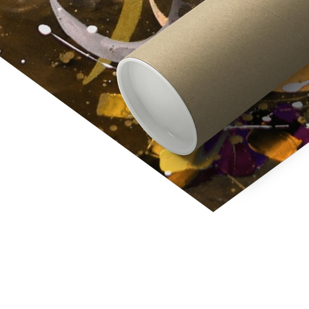 Calligraphy X2 Art Print | Irfan Mirza