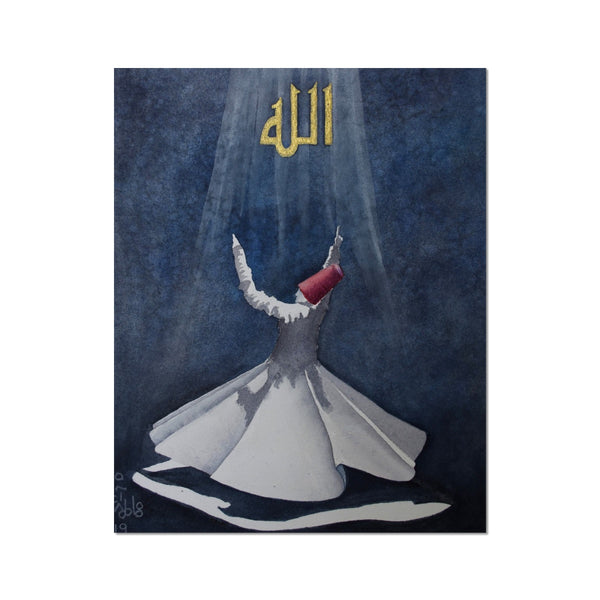 Sufi Light Art Print | Fatimah Agha